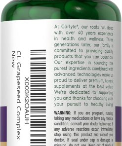 Carlyle Grape Seed Extract Complex (4,000 mg) - 120 capsules