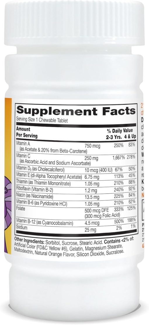 21st Century Children's Multivitamin Immune Health Support - 60 chewable tablets