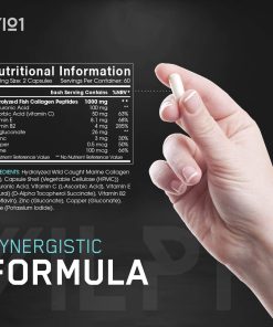 Alpha01 Marine Collagen with Vitamin C & Hyaluronic Acid - 120 capsules