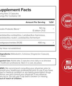 Uro Vaginal Probiotic - 60 vegan capsules