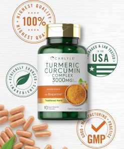Carlyle Turmeric Curcumin Complex (3,000 mg) - 90 capsules