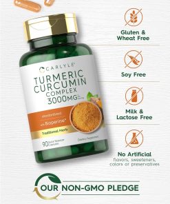 Carlyle Turmeric Curcumin Complex (3,000 mg) - 90 capsules
