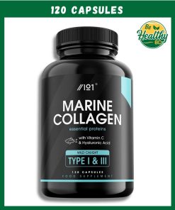 Alpha01 Marine Collagen with Vitamin C & Hyaluronic Acid - 120 capsules