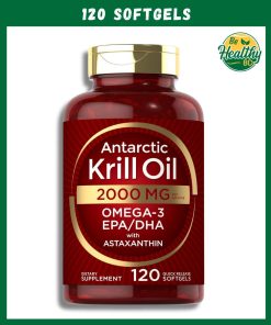 Carlyle Antartic Krill Oil (2,000 mg) Omega-3 with Astaxanthin - 120 softgels
