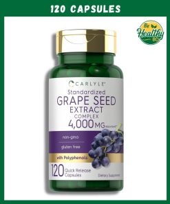 Carlyle Grape Seed Extract Complex (4,000 mg) - 120 capsules