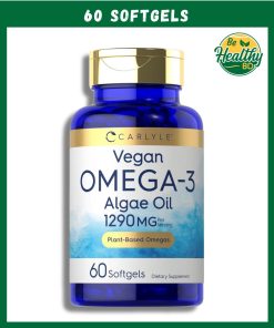 Carlyle Vegan Omega-3 Algae Oil (1290 mg) - 60 softgels