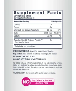 Neocell Collagen Peptides + Vitamin C & Biotin (6,000 mg) Grassfed - 270 tablets