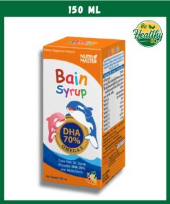 Nutri Master Bain Syrup DHA 70% Omega-3 - 150 ml