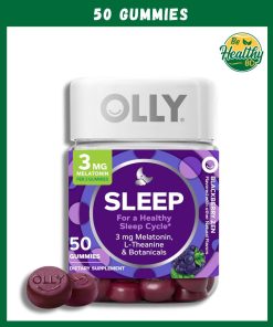 Olly Sleep Melatonin, L-Theanine & Botanicals - 50 gummies