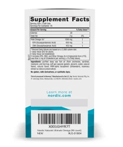 Nordic Naturals Ultimate Omega-3 (1280 mg) - 90 softgels