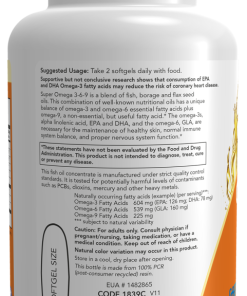 Now Super Omega 3-6-9 Fish Oil - 90 softgels