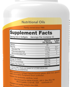 Now Super Omega 3-6-9 Fish Oil - 90 softgels