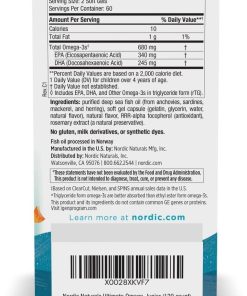 Nordic Naturals Ultimate Omega-3 Junior (680 mg) - 120 mini softgels