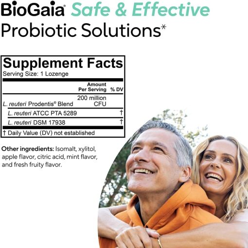 BioGaia Prodentis Oral Health Probiotic Mint Flavored - 30 lozenges