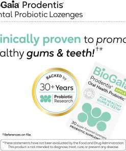 BioGaia Prodentis Oral Health Probiotic Mint Flavored - 30 lozenges