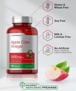 Horbaach Apple Cider Vinegar (2,400 mg) - 150 capsules