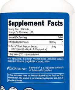 Nutricost DIM Diindolymethane (300 mg) - 120 capsules