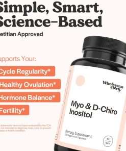 Wholesome Story Myo & D-Chiro Inositol - 120 vegetarian capsules
