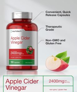 Horbaach Apple Cider Vinegar (2,400 mg) - 150 capsules