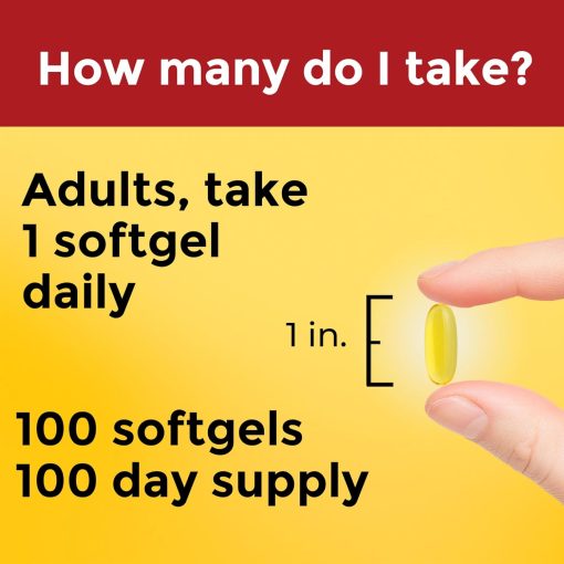 Nature Made Flaxseed Oil (1,000 mg) (500 mg Omega-3) - 100 softgels