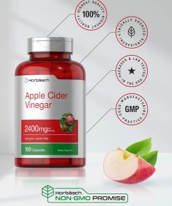 Horbaach Apple Cider Vinegar (2,400 mg) - 150 capsules