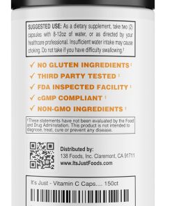 It's Just Vitamin C (500 mg) - 150 capsules