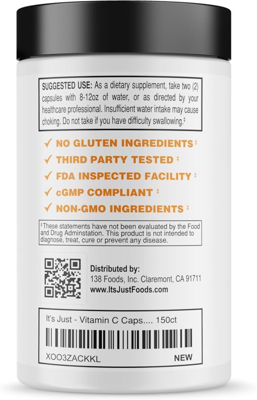 It's Just Vitamin C (500 mg) - 150 capsules