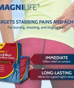 MagniLife Leg & Back Pain Relief Cream - 113 Gram