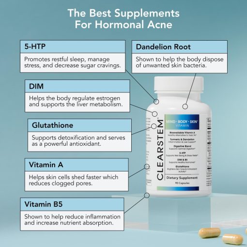 Clearstem Mind Body Skin Vitamin - 90 capsules