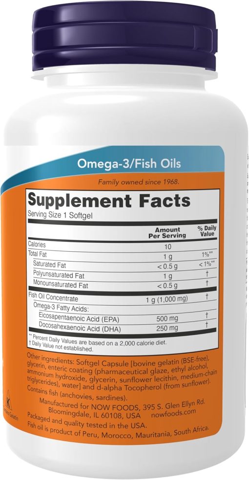 Now Omega-3 Fish Oil Ultra - 90 softgels