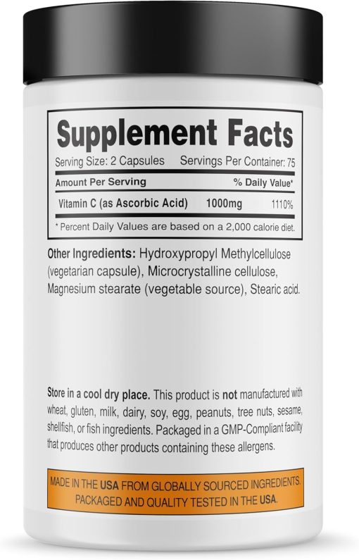It's Just Vitamin C (500 mg) - 150 capsules