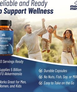 Mood Mingle Akkermansia Probiotic (5 Billion AFU) - 60 Capsules