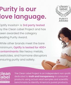 Optify Myo & D-Chiro Inositol + with Folate & Vitamin D - 120 vegetable capsules