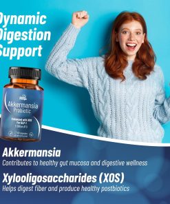 Mood Mingle Akkermansia Probiotic (5 Billion AFU) - 60 Capsules