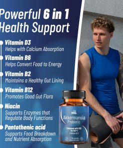 Mood Mingle Akkermansia Probiotic (5 Billion AFU) - 60 Capsules