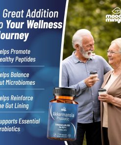 Mood Mingle Akkermansia Probiotic (5 Billion AFU) - 60 Capsules