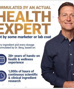 Dr. Berg probiotic with prebiotic blend (60 billion CFUs) - 30 capsules