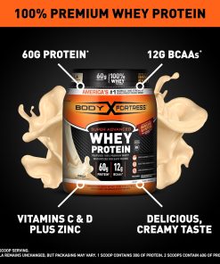 Body Fortress Super Advanced Whey Protein Powder Vanilla - 789 gram