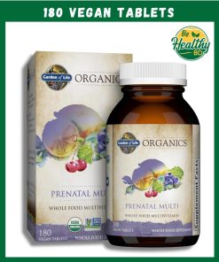 Garden of Life Organics Prenatal Multi - 180 vegan tablets