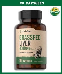 Horbaach Grassfed Liver (4,500 mg) - 90 capsules