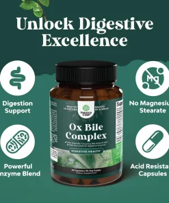 Nature's Craft Ox Bile Complex - 90 capsules