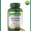 Nature's Bounty Magnesium Glycinate (240 mg) High Absorption - 120 capsules