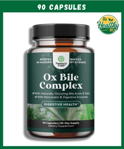 Nature's Craft Ox Bile Complex - 90 capsules