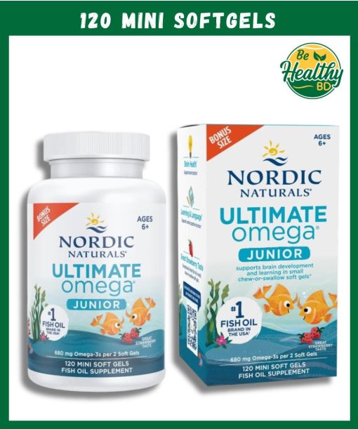 Nordic Naturals Ultimate Omega-3 Junior (680 mg) - 120 mini softgels