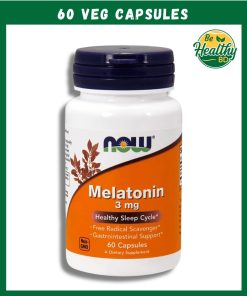 Now Melatonin (3 mg) - 60 veg capsules