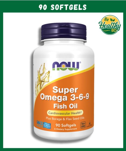 Now Super Omega 3-6-9 Fish Oil - 90 softgels