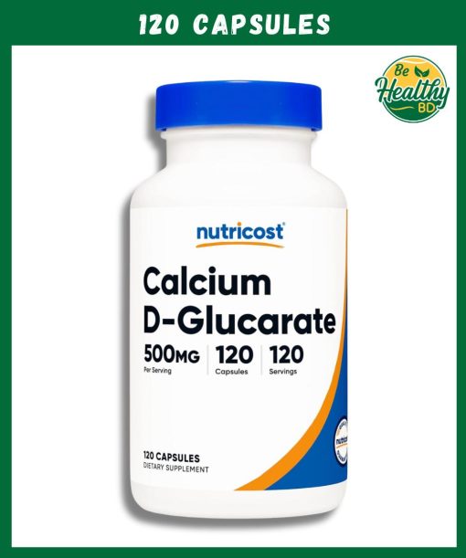 Nutricost Calcium D-Glucarate (500 mg) - 120 capsules