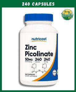 Nutricost Zinc Picolinate (50 mg) - 240 capsules