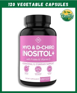 Optify Myo & D-Chiro Inositol + with Folate & Vitamin D - 120 vegetable capsules