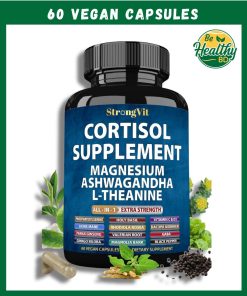 Strong Vit Cortisol Supplement - 60 vegan capsules